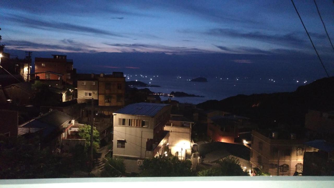 九份山海灣民宿 I 近老街 L 海景檜木房 المظهر الخارجي الصورة