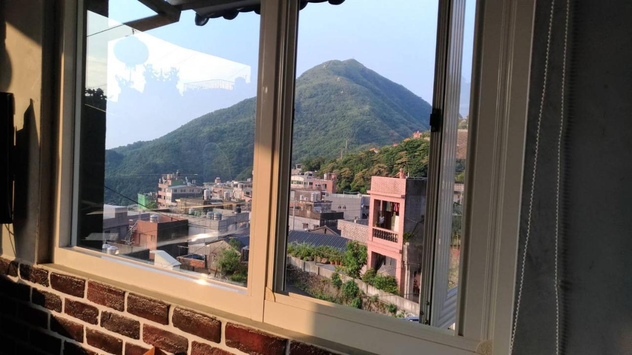 九份山海灣民宿 I 近老街 L 海景檜木房 المظهر الخارجي الصورة
